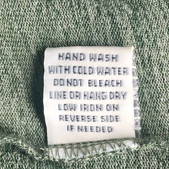 Good Luck Gem Green Knit Polo Dress - Size Large - Picture 11 of 12